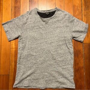 A.P.C. Knitted Gray T-Shirt